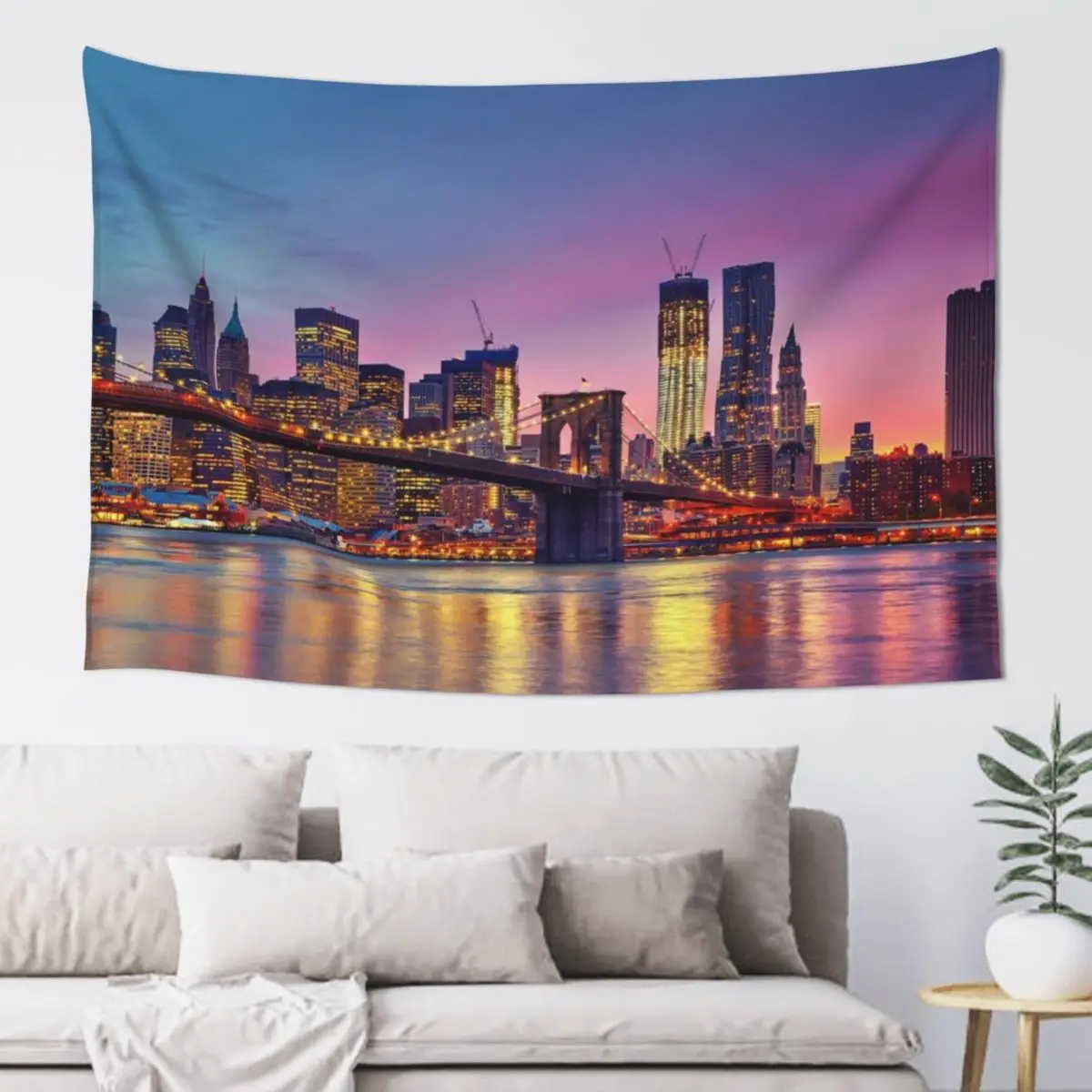 

NEW YORK Tapestry For Bedroom Decoration For Home Christmas Decoration Tapestry