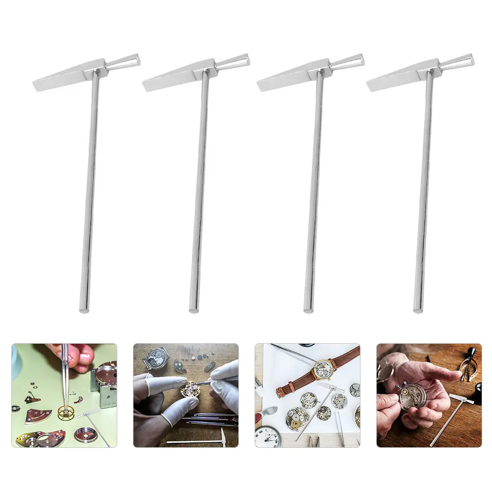 

4Pcs Metal Mini Watch Strap Hammer Repair Tool for Stainless Steel Watch Bands Watch Hammer