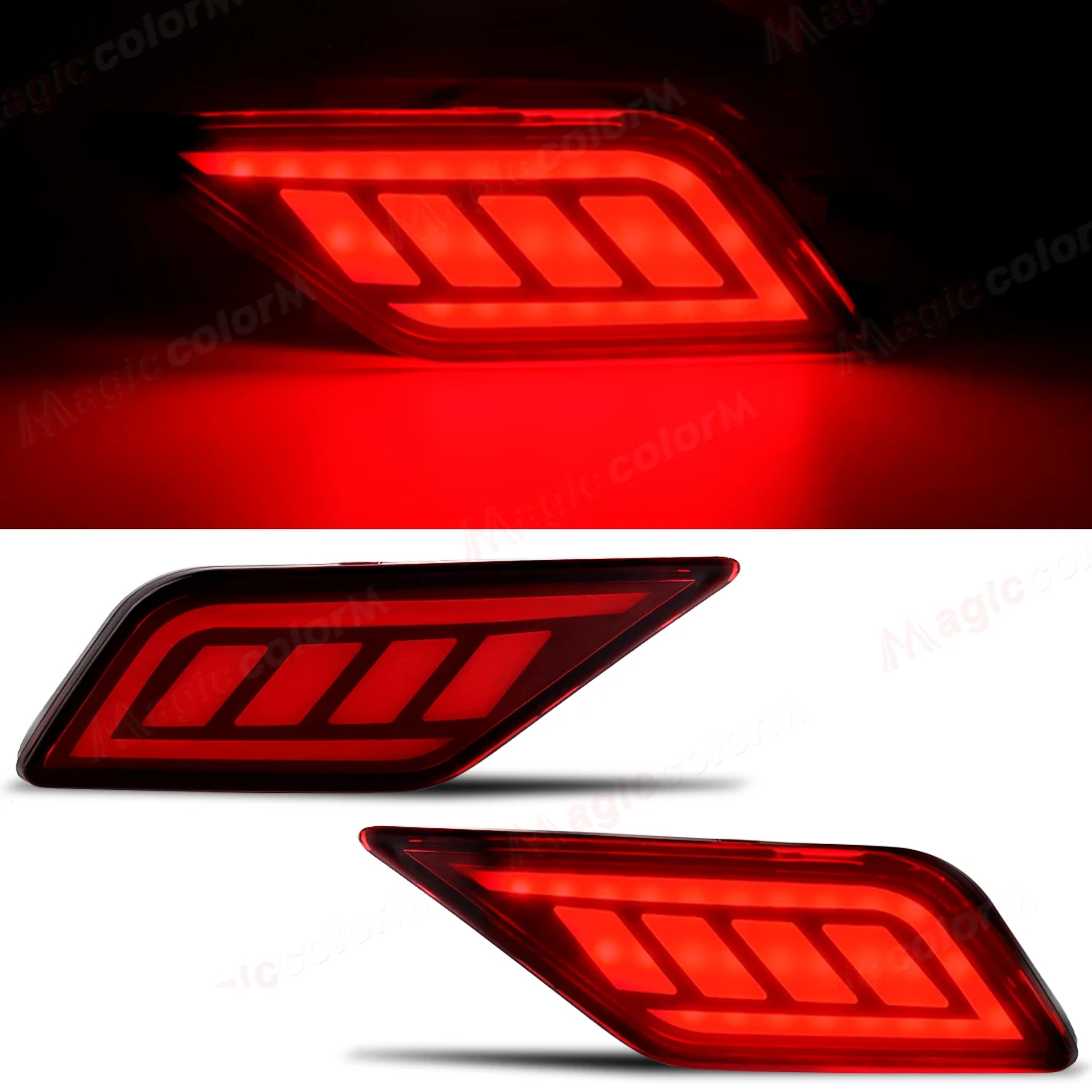  For Toyota Frontlander Corolla Cross 2020 2021 2022 2023 2024 LED Car Rear Bumper Reflector Light Turn Signal Lamp Car Parts