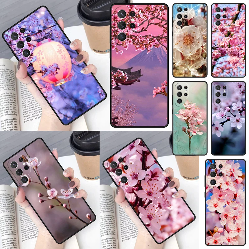 Flor flor Flor funda para Samsung Galaxy S23 Ultra S22 S20 S21 FE S8 S9 S10 Plus Note 10 20 Ultra