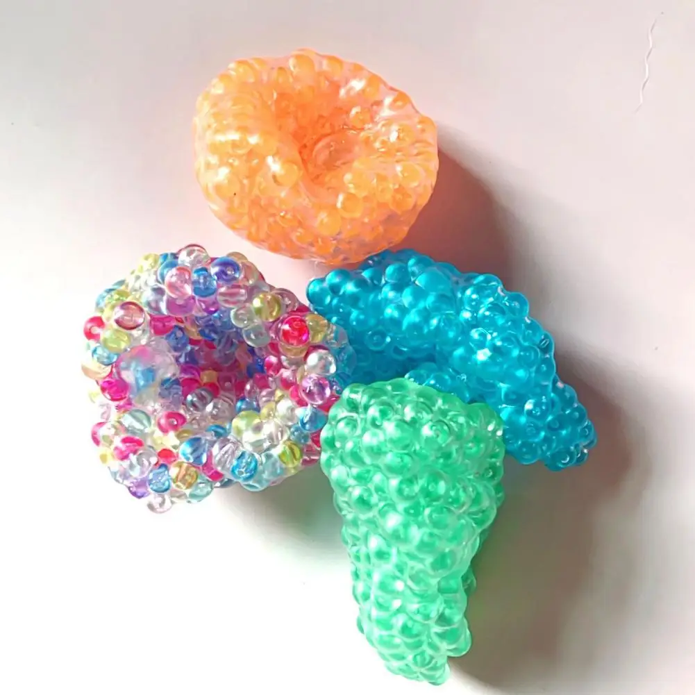 New Super Soft Squishy Balls Memory Gel Moldable Stress Relief Toy Crunchy Textured Fidget Toys Calming Toys Squishy Balls 2026