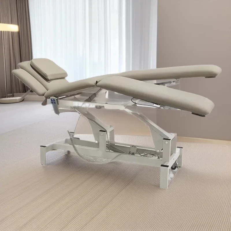 Electric lifting massage bed, PT rehabilitation bed, folding beauty bed, physiotherapy bed, massage bed, orthopedic and chiropra