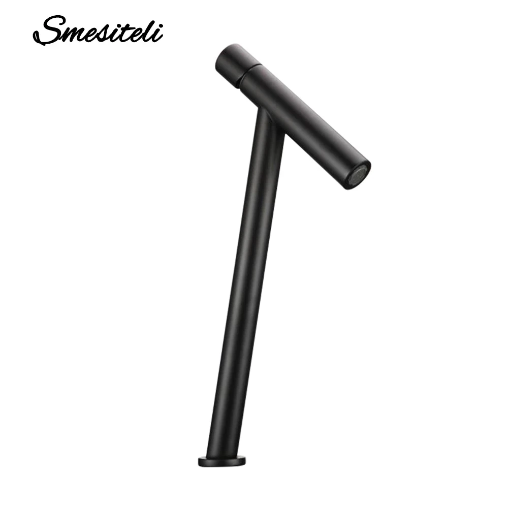 Black Bathroom Sink Faucet Water Faucet Gourmet Mixer Faucet Washbasin Tap Single Handle Deck Mounted Cold And Hot