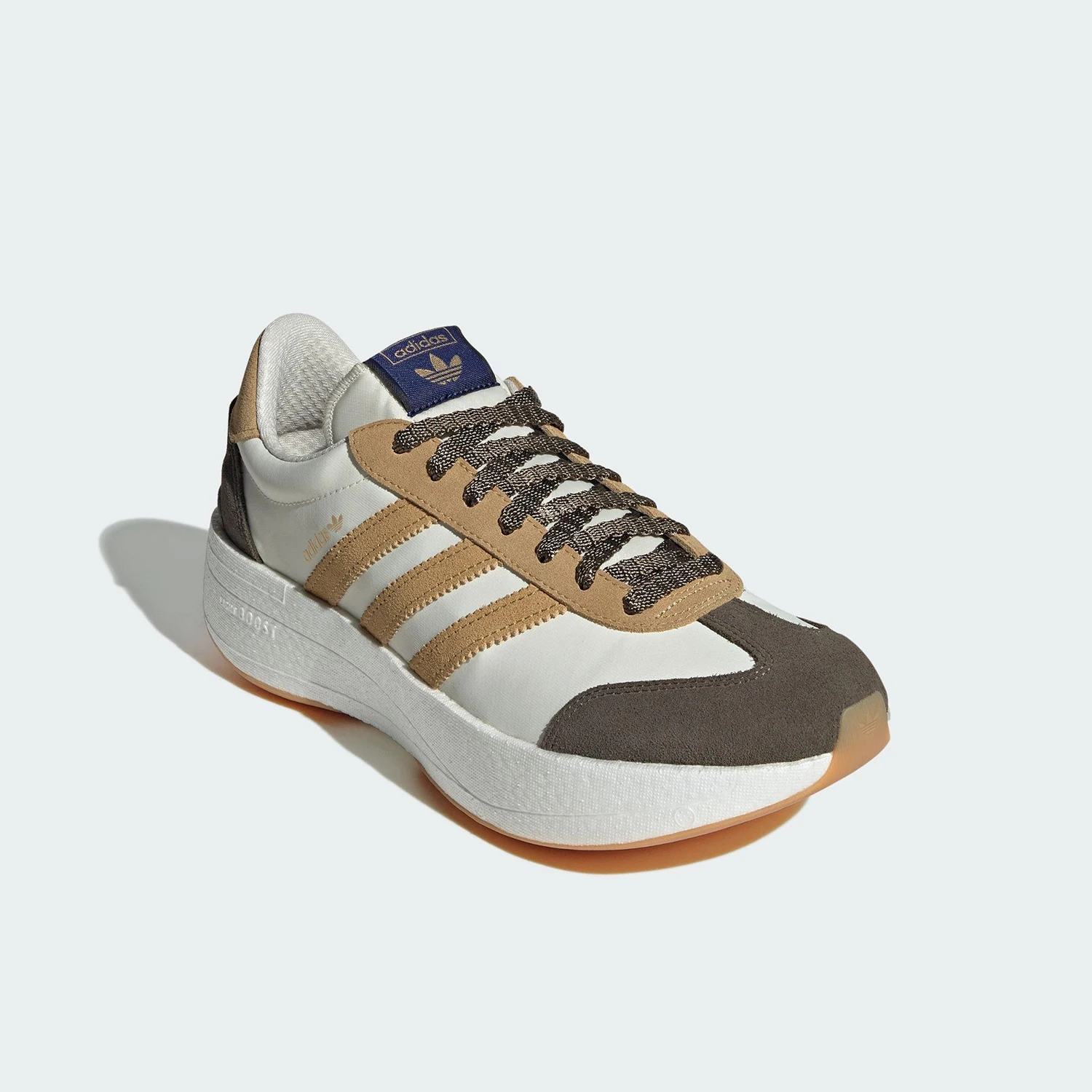 حذاء رياضي من Adidas Originals ذو نعل سميك مبطن للجنسين JR7001 #2