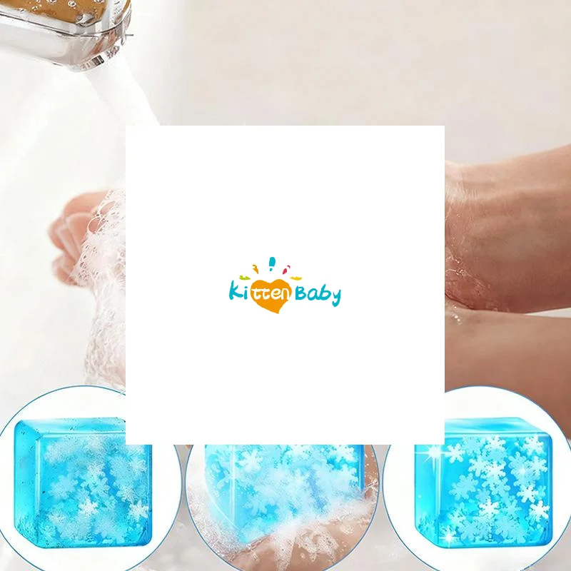 1 pz rimbalzo lento palla antistress decompressione giocattolo agitarsi fiocchi di neve luminosi cubo giocattoli antistress per adulti