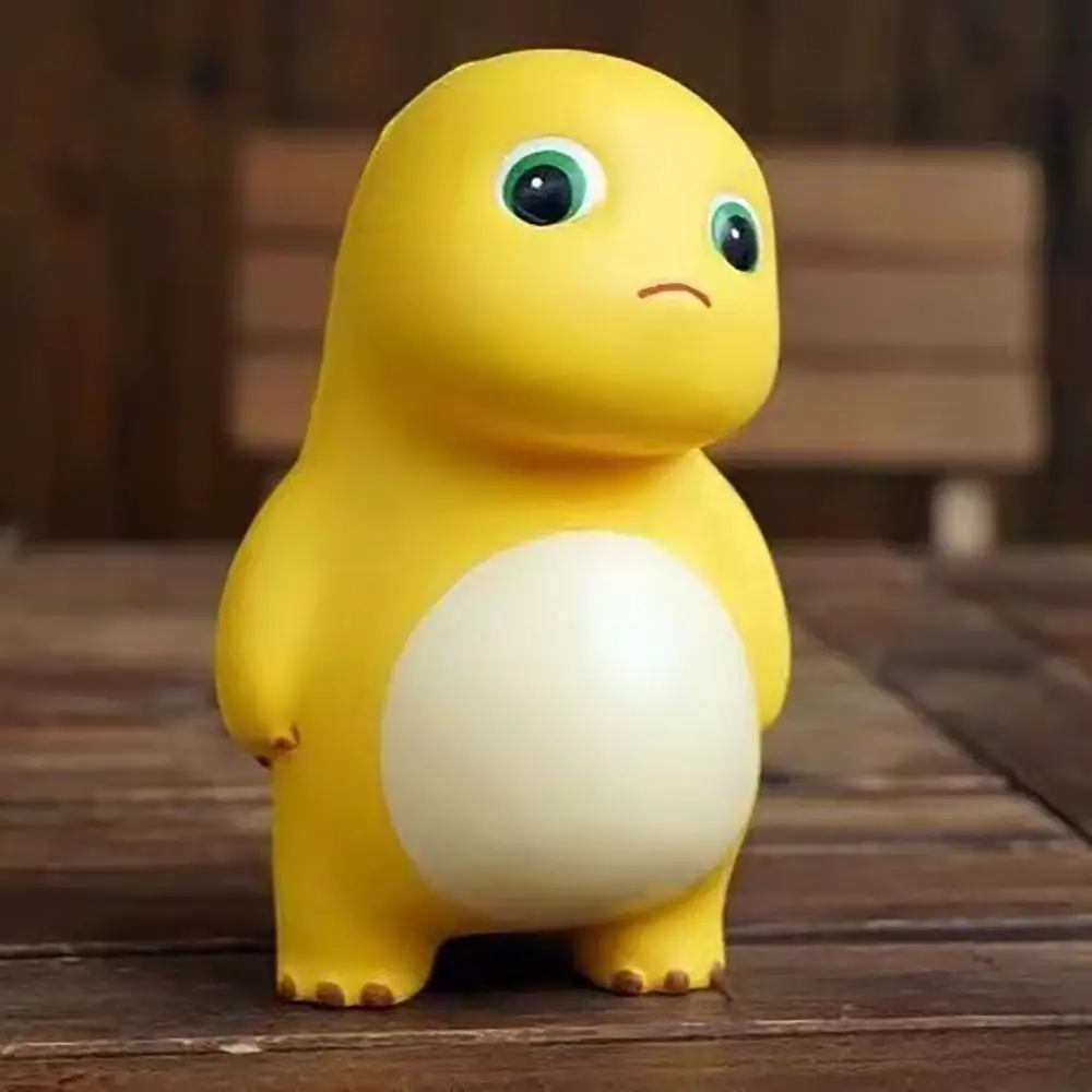 Dinosaur Figure Little Milk Dragon Decompress Toys Squeeze Toys Slow Rebound Milk Dragon Squeeze Toy Yellow Cartoon Doll