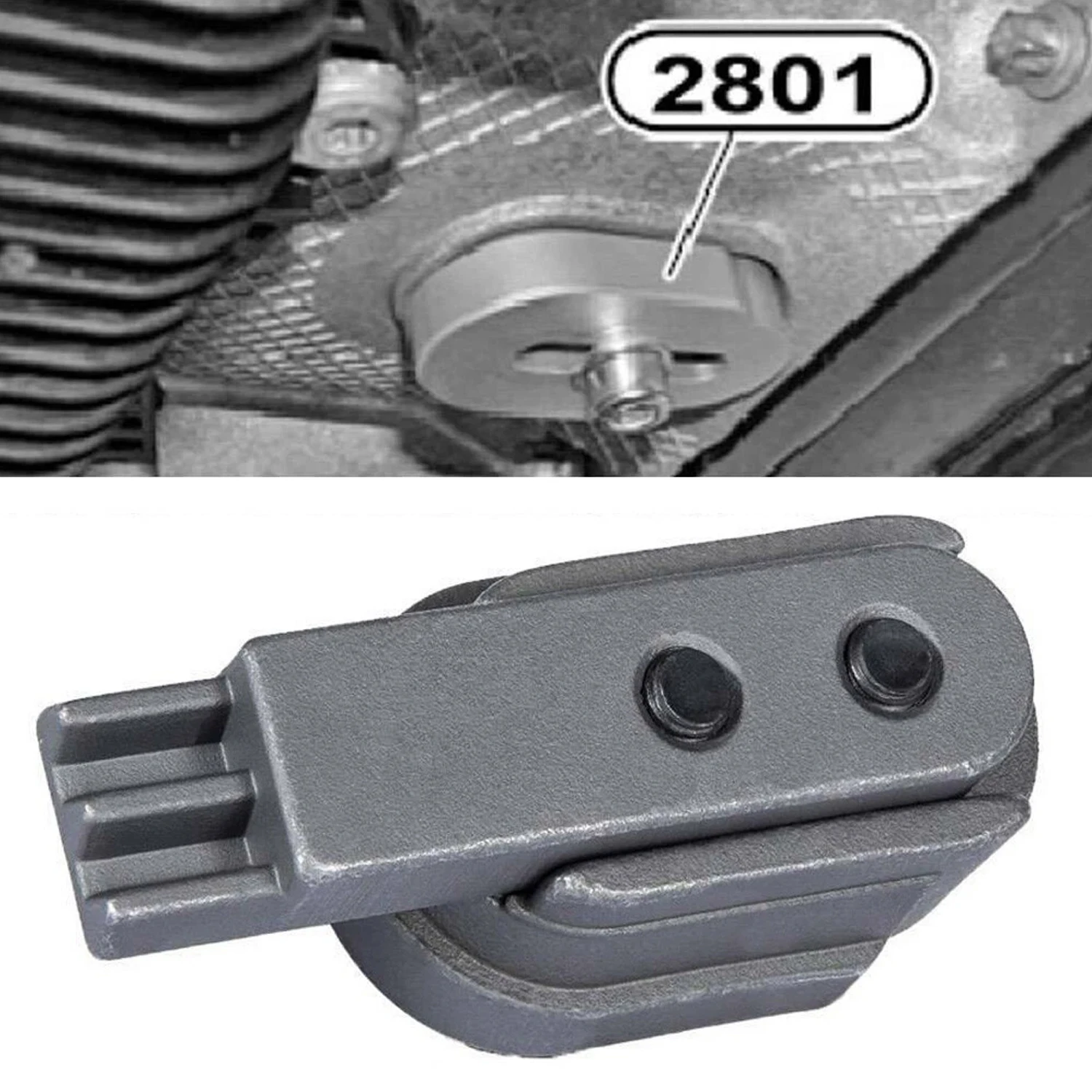 

2801 Automotive Flywheel Holder for BMW N20 N26 Engines Flex Plate Lock Tool 83302222742