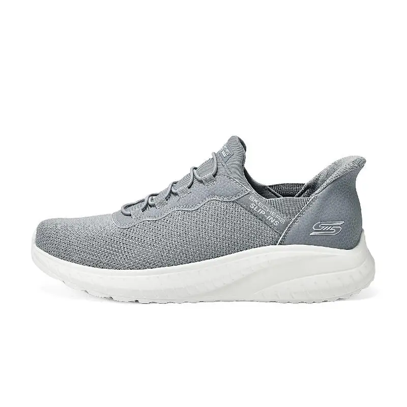 

Skechers Men's Shoes Slip Ins Flash Shoes Breathable and Comfortable Sports Shoes Outdoor Lightweight Casual Shoes 118300-Gry