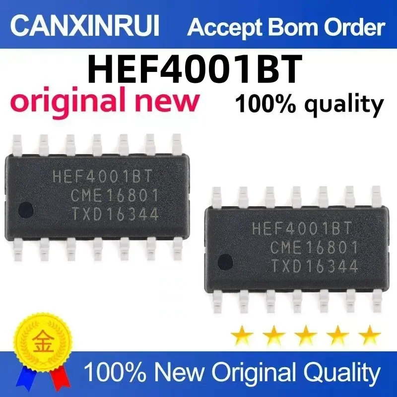 

(5-100 pieces) Brand new original HEF4001BT SOP