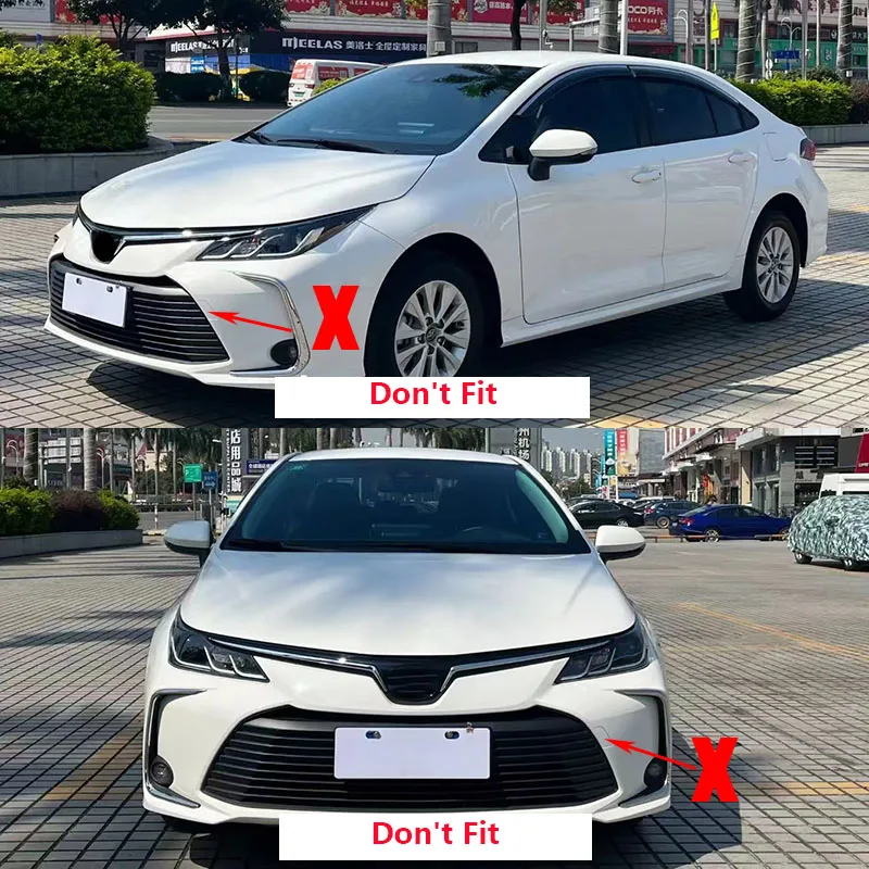 Car Front  Bumper Tow Hook Cap Lower Grille Cover Hauling Eye Lid For Toyota Corolla Levin 2019 2020 2021 2022 2023 52128-02360