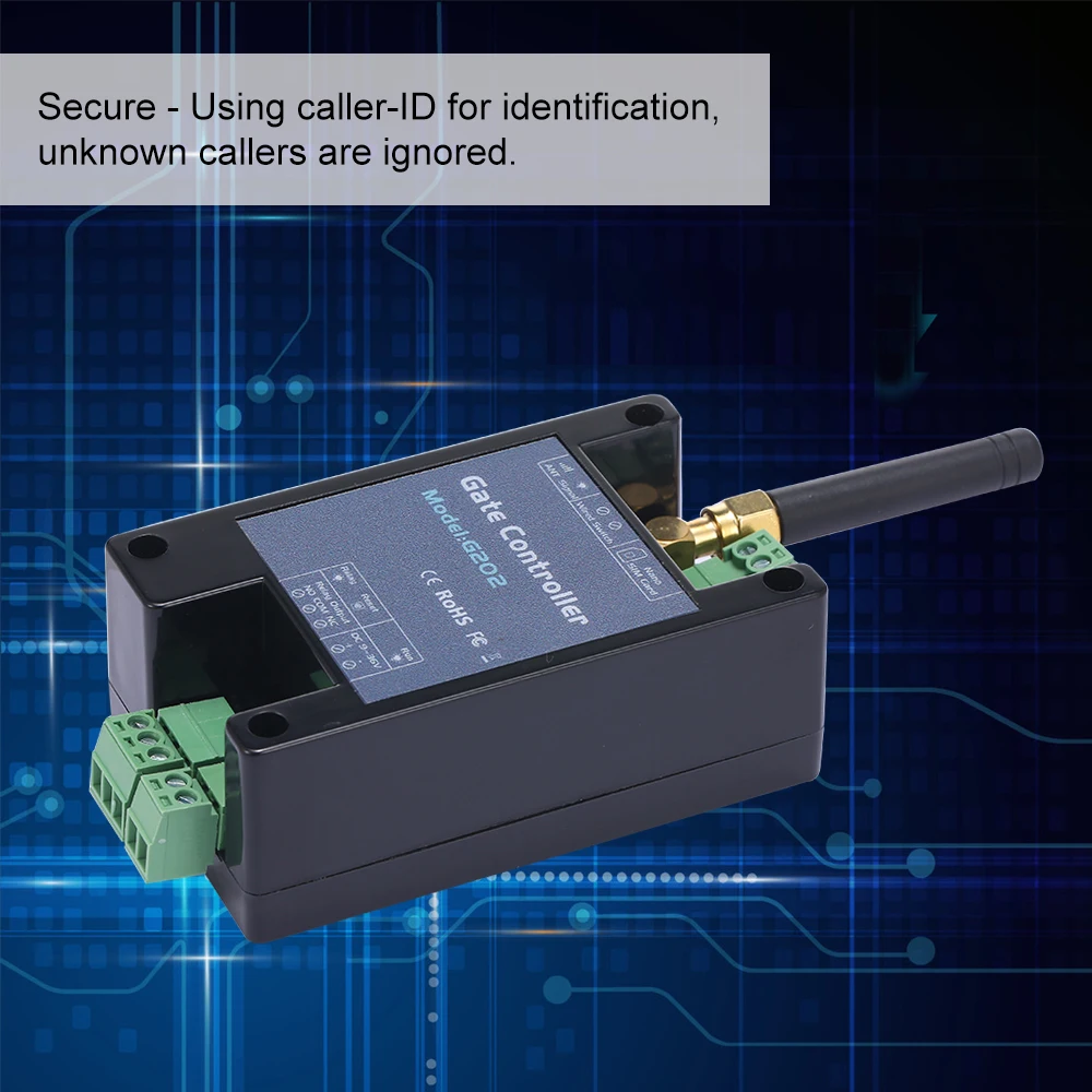 G202 GSM بوابة الباب فتاحة عن بعد تشغيل/إيقاف التتابع التبديل باب بجهاز التحكم عن بعد الوصول فتحت باب لاسلكي عن طريق أمر الرسائل القصيرة للمكالمات المجانية