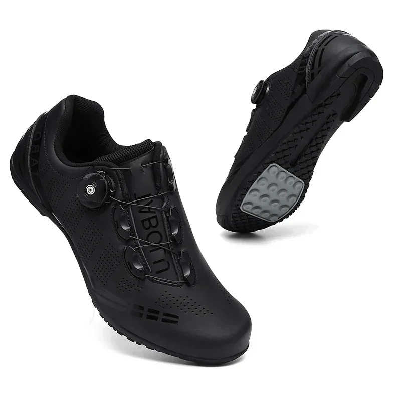 

ACKOOR New Spring Summer Lockless Cycling Shoes Men's Women's Mountain Biking Sports Shoes Hard Bottom Non-Slip Comfortable