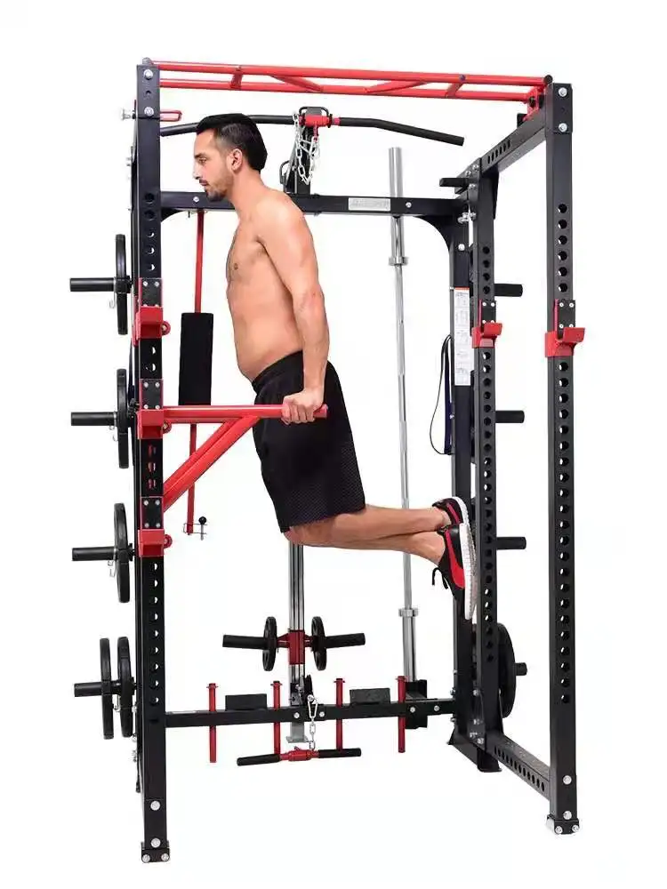 Commercial Home Gym G7 Multigym And Smith Machine Fitness Indoor Equ Crossover Cable