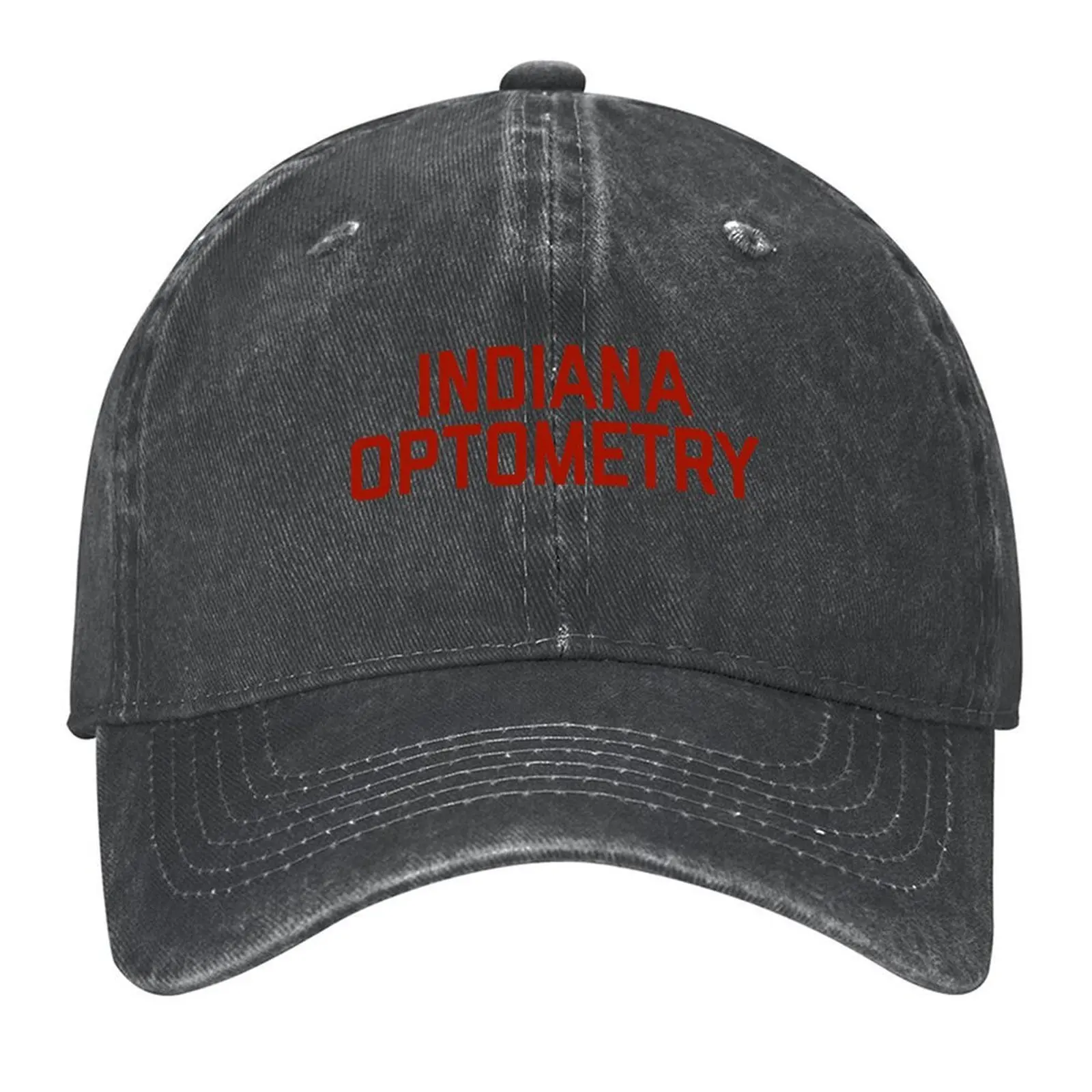 

IUSO Indiana Optometry School Design Baseball Cap Hat Baseball Cap hiking hat New In The Hat Rugby Women's Beach Outlet Men's