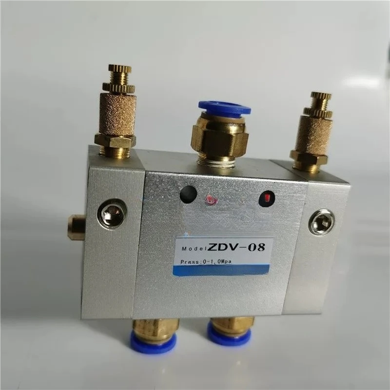Pneumatic switch Air valve Automatic reciprocating valve Speed regulation ZDV-08 Two-position five-way reversing valve