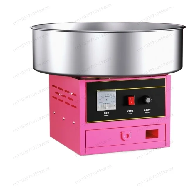 Commercial Electric Marshmallow Machine, Automatic Fancy Cotton Candy Maker for Stall Business