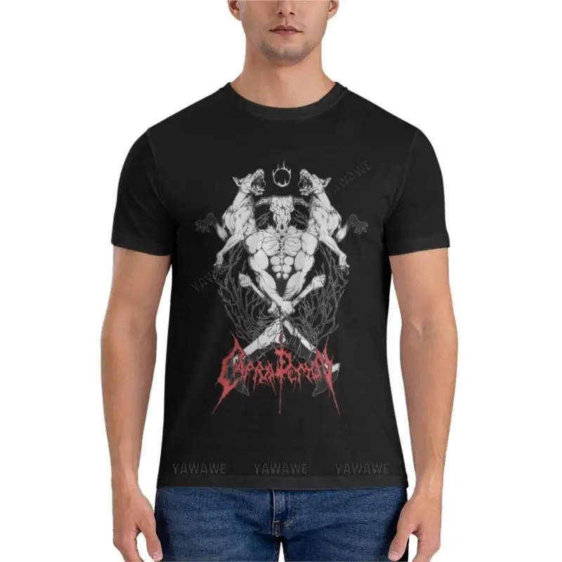 CAPRA DEMON Essential T-Shirt custom t shirt men's short sleeve t shirts Men's cotton t-shirt summer t-shirt men