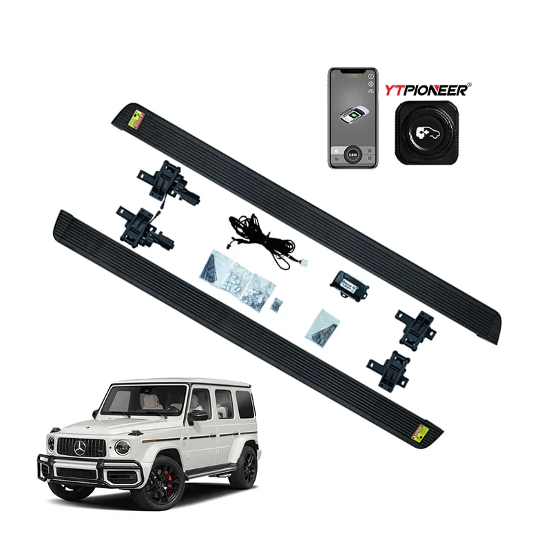 

YTPINEER Pedals Running Board Automatic Powersteps for Mercedes Benz G Wagon Class W464 G500 G63 AMG Power Side Step g Class