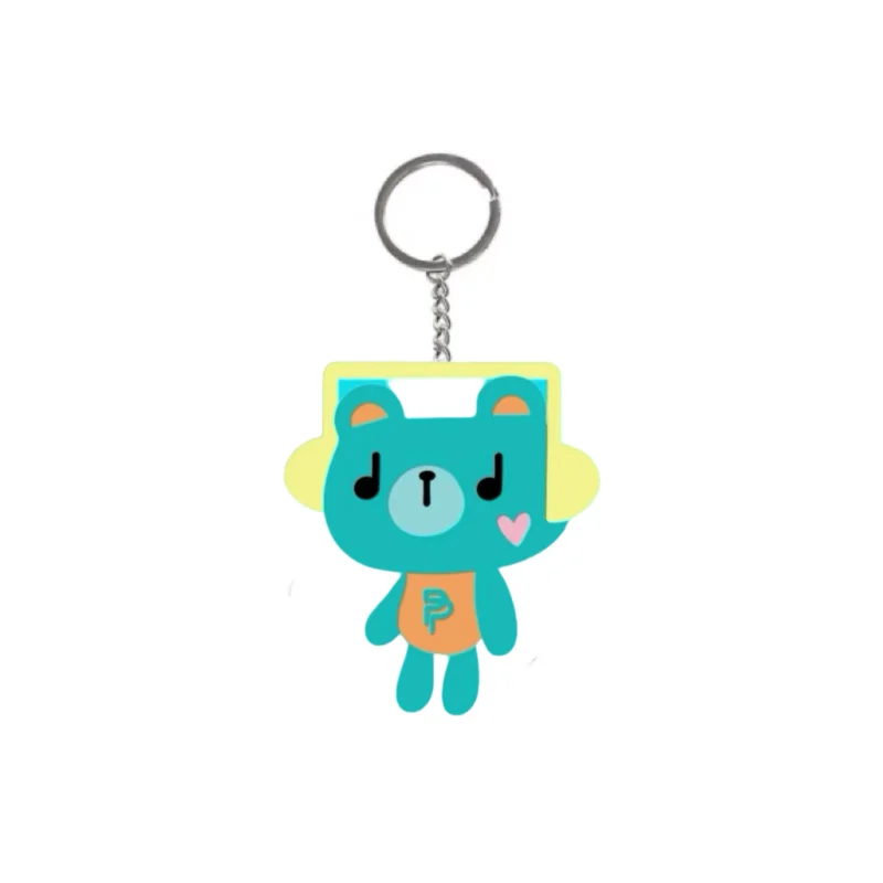 Permpoon Pondphuwin Chen Puming Ppnaravit Q Image Double-sided Printing Keychain GMMTV Mascot Bag Hanging Pendants