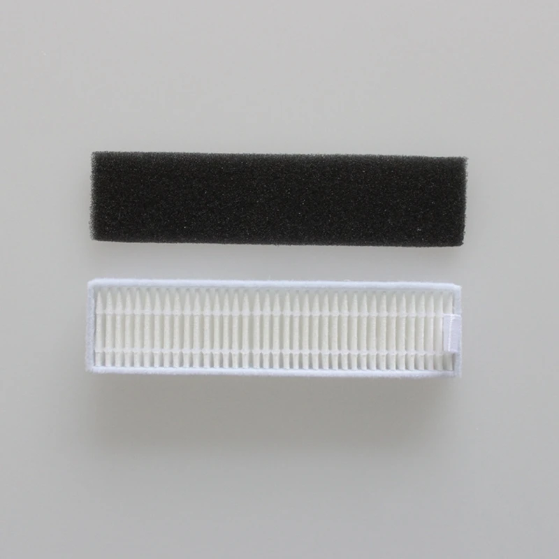 Ecovacs-掃除機用の交換用ブラシ,掃除機用のスペアパーツ,フィルター付き掃除ロボット,スリム2, TCR-S,d36a,da611,4個