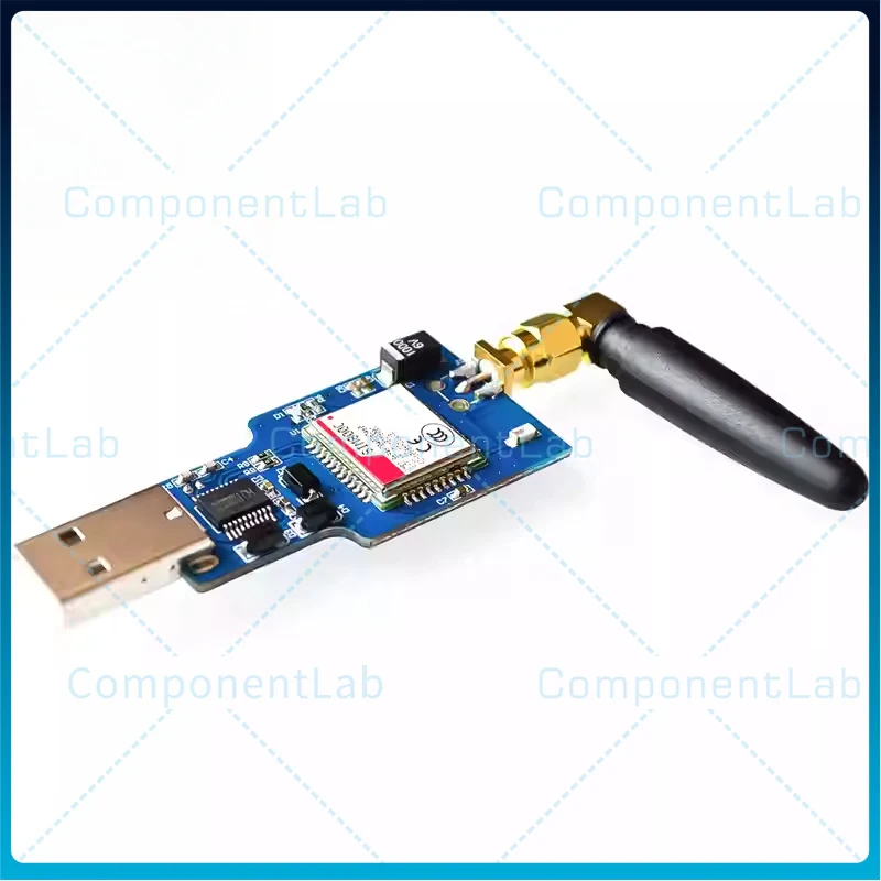 2-8PCS SIM800C USB to GSM GPRS Module Serial Port with Bluetooth PC Controlled Calling