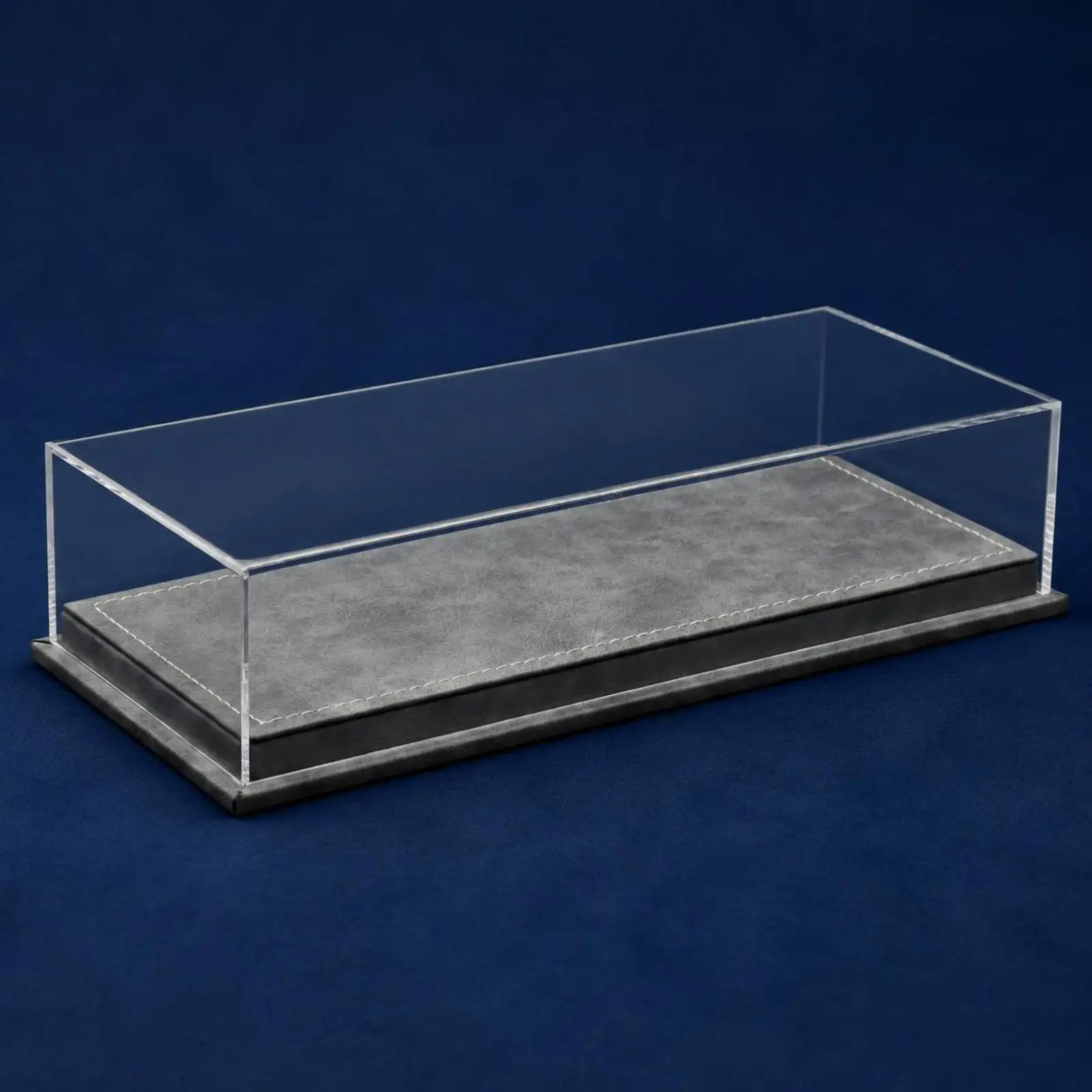 1:64 Diecast Display Case Dustproof Acrylic Model Car Display Box Transparent 1:64 Scale Car Case for Collectors, Desk, Cabinets