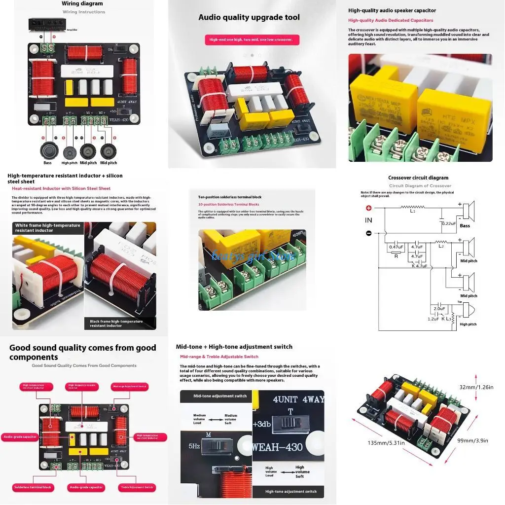 

C7AB Premium Framework Framework Featuring Heat Resistant Design and 4 Way Frequency Division Technology