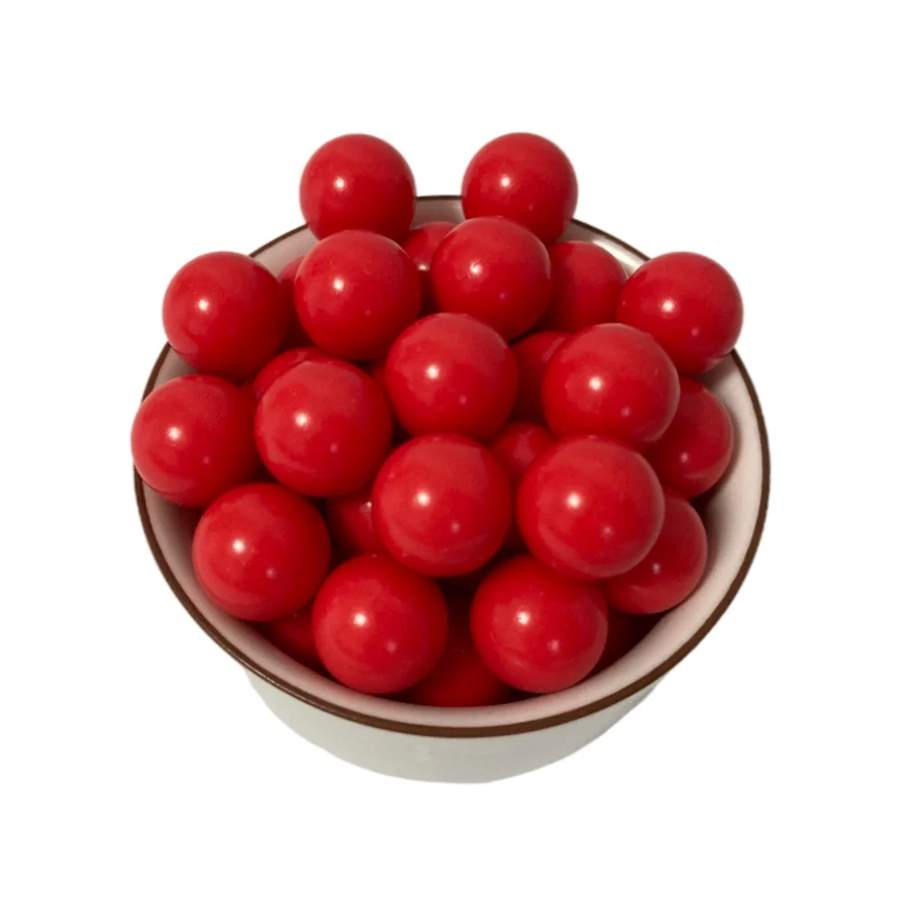 12mm Delrin Polyoxymethylene (POM) /Celcon Plastic Solid Bearing Balls Custom Made In Red