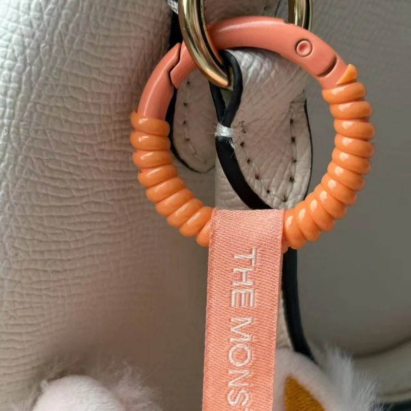2pcs/pack Doll Anti Drop Buckle Silicone Rope Reusable Keychain Protection Ring Transparent Winding Fixed Accessories