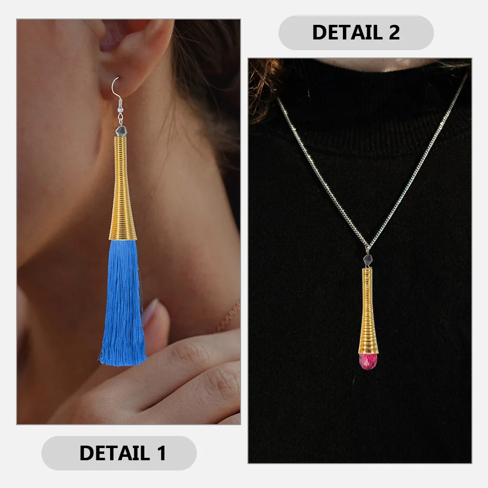 

36Pcs Cone Shaped Bead Caps Durable Jewelry Making Supplies DIY Bracelets Necklaces Craft Findings Craft Cones