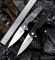 FREETIGER 2025 New Folding Knife D2 Pocket Knife for Outdoor Camping Hiking Hunting Tactical Survival Small EDC Tools