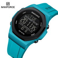 NAVIFORCE Men's Sports Watch Digital Watches Man Big Dial Luminous Waterproof Alarm Clock Multifunction Electronic Wristwatch
