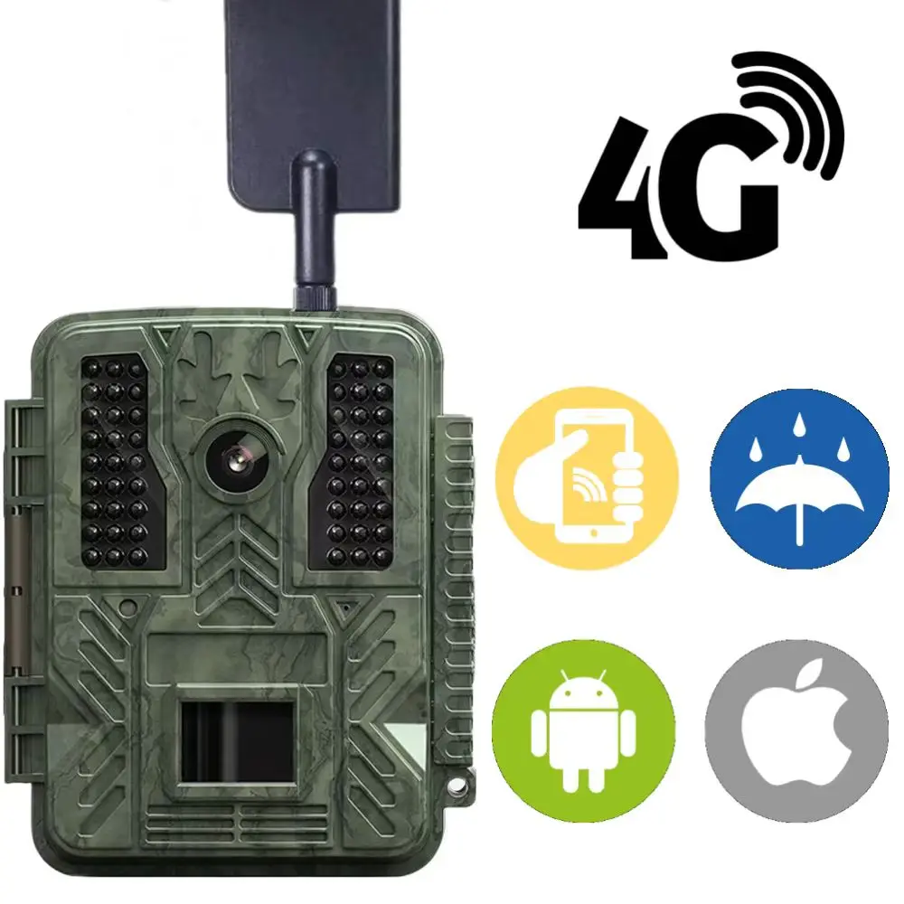 1080P 4G Cellular Waterproof Hunting Camera Trail Camera