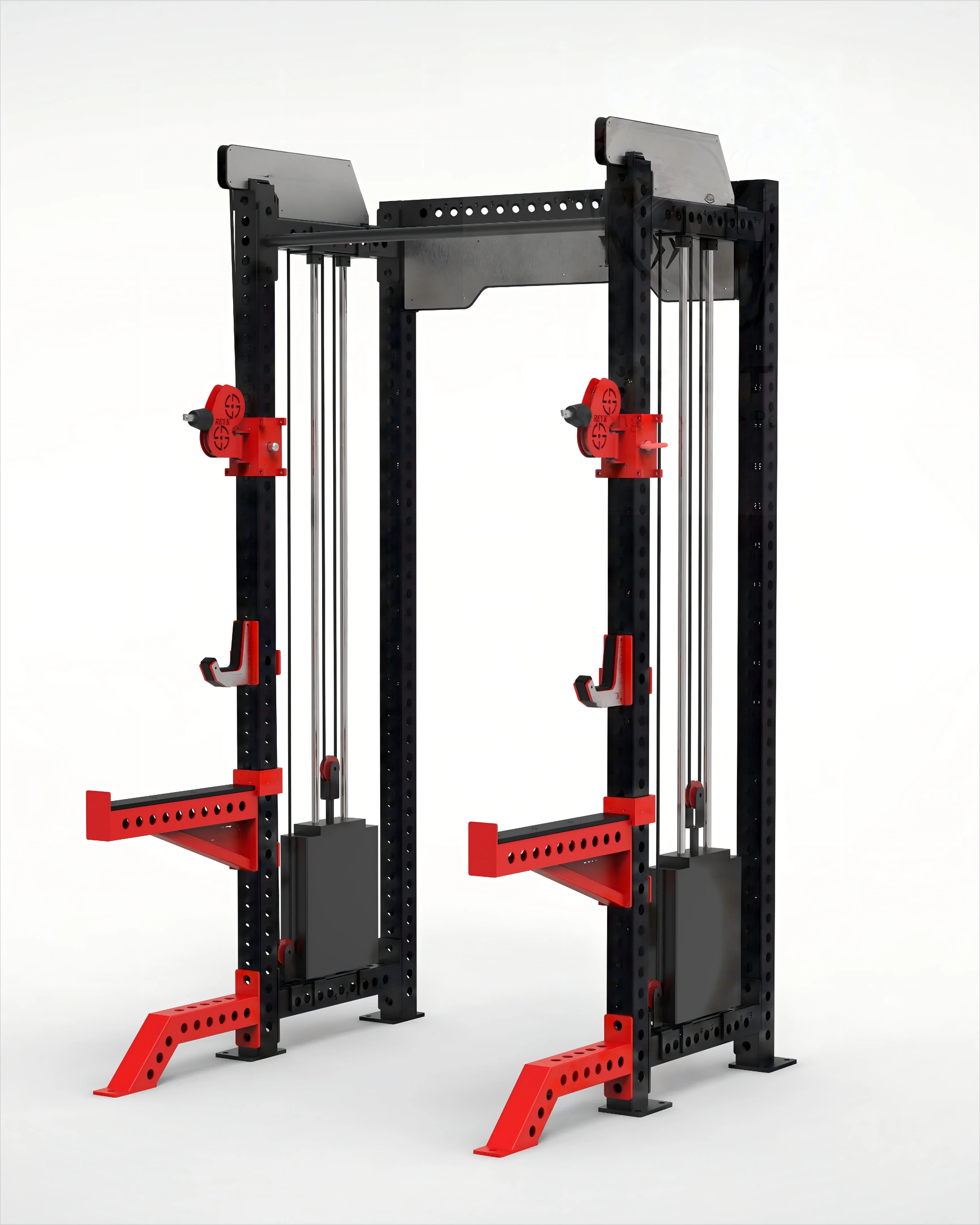 

Commercial Gym Use Multi-Functional Smith Strength Training Fitness Equipment OEM Cable Cross Over Racks All-in-One Station 2