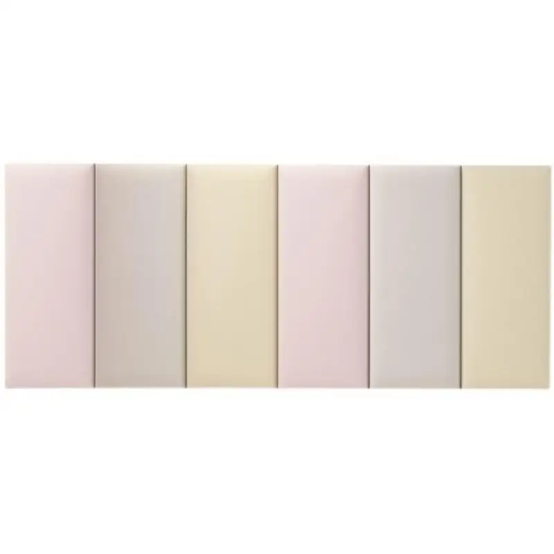 

The headboard is self-adhesive anti-collision solid color new headboard