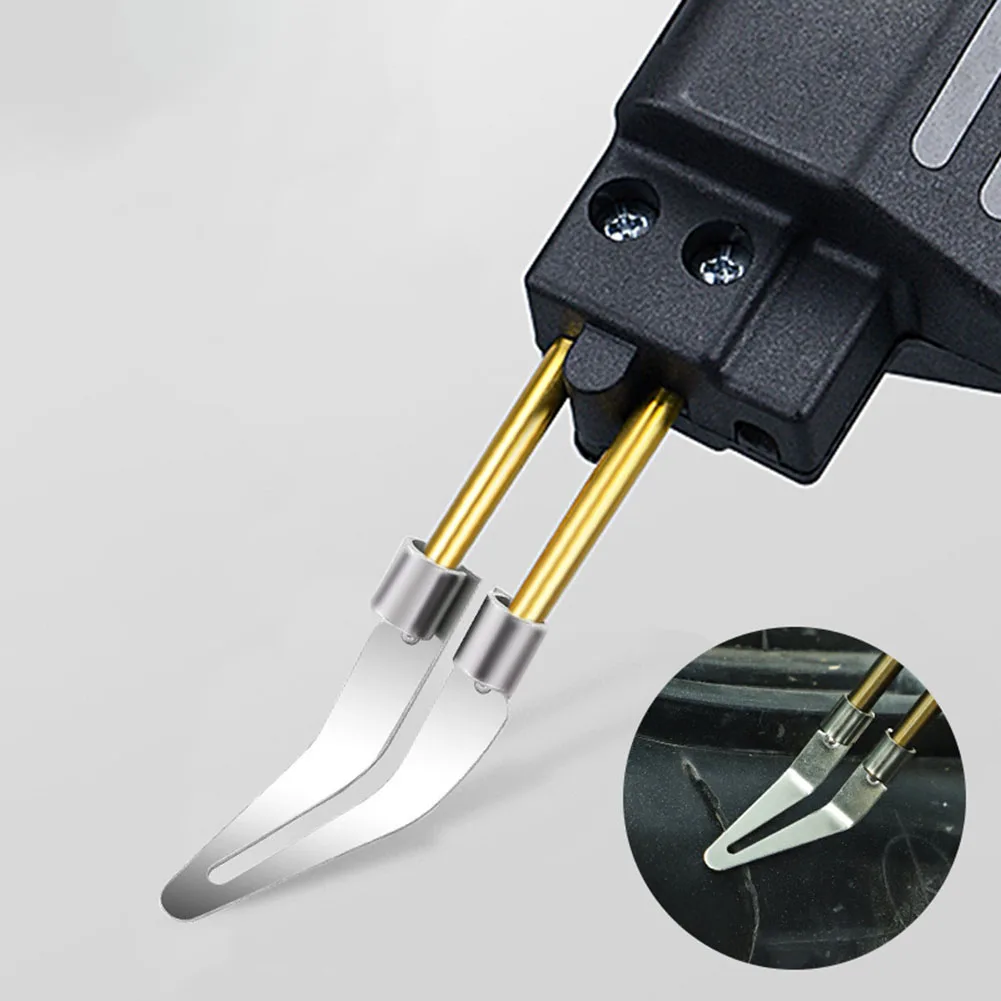 Soldagem Reparação Cabeça lisa para soldador plástico, pontas de ferro de solda, Triangular 45 graus Bend, ferramentas de solda, 10pcs