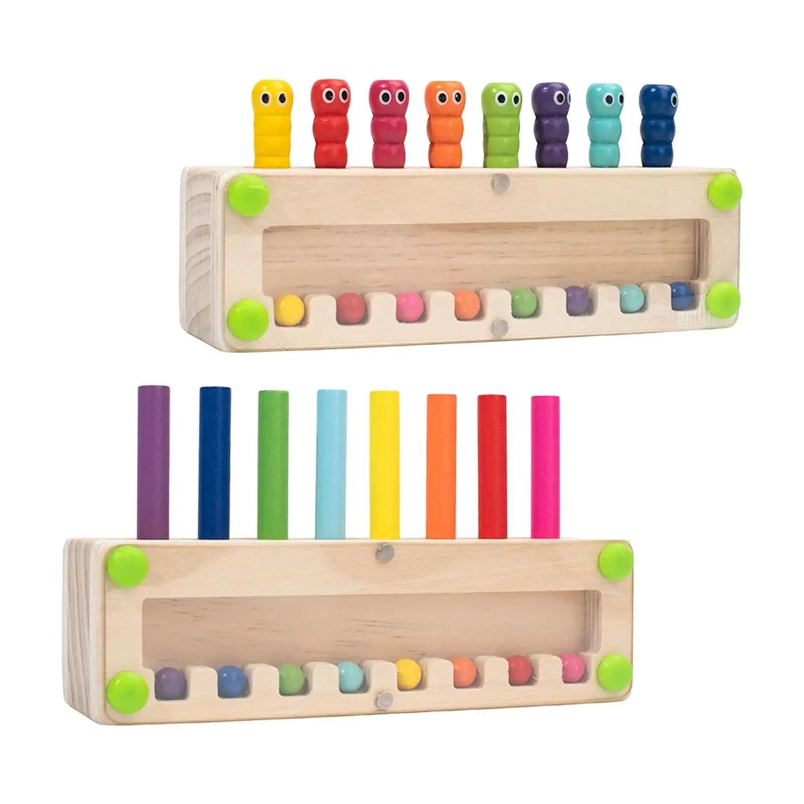 

Color Matching Game Memory Training Developmental Early Education Color Sorting Toy for 3+ Year Old Group Challenge Birthday