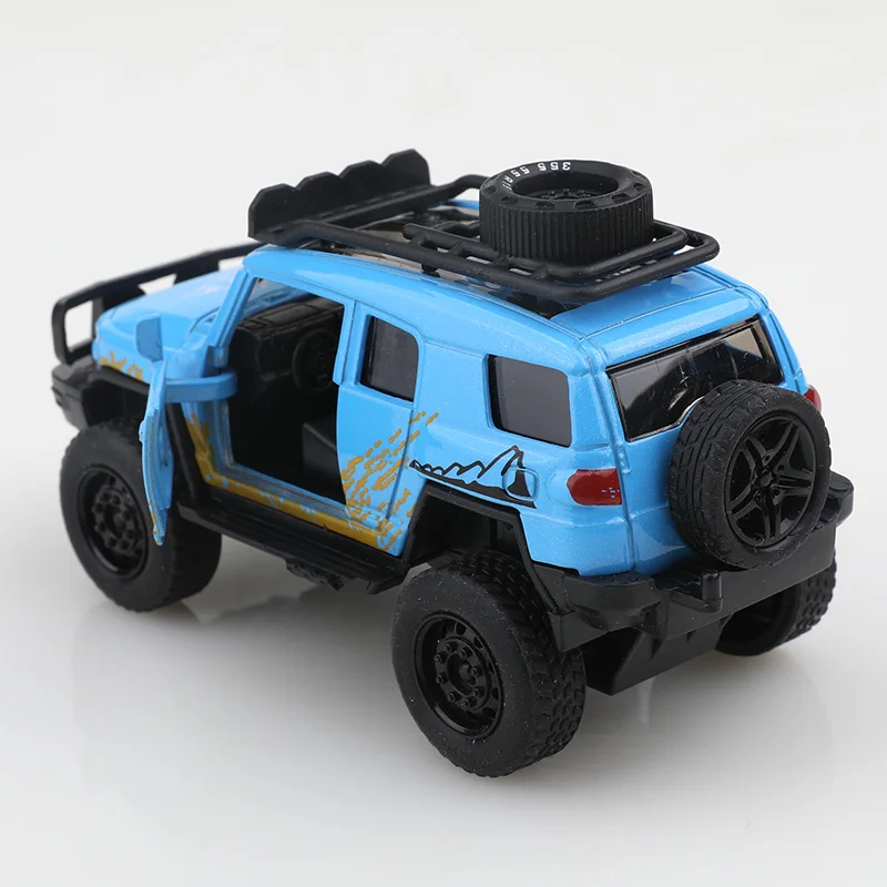 Alloy children\'s car model doll simulation return force off-road vehicle decoration gift