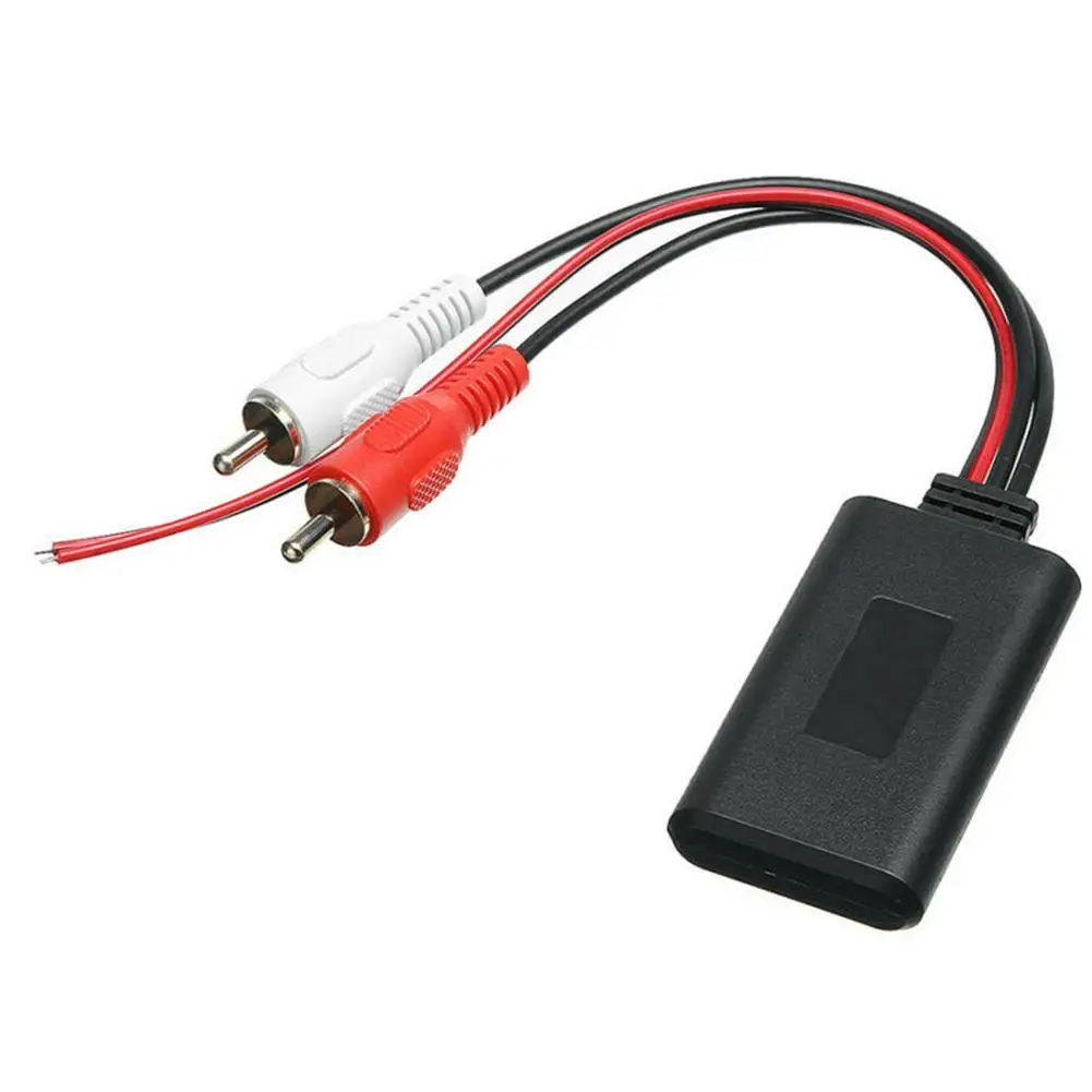 Car Wireless Bluetooth-compatible Receiver Module AUX Adapter Music Audio Stereo Receiver For 2RCA Interface Vehicles