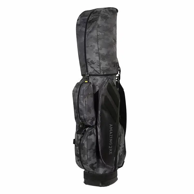 

2025 Men's Golf Stand Bag - Weatherproof Camouflage Design, 4.2lbs w/ Padded Strap