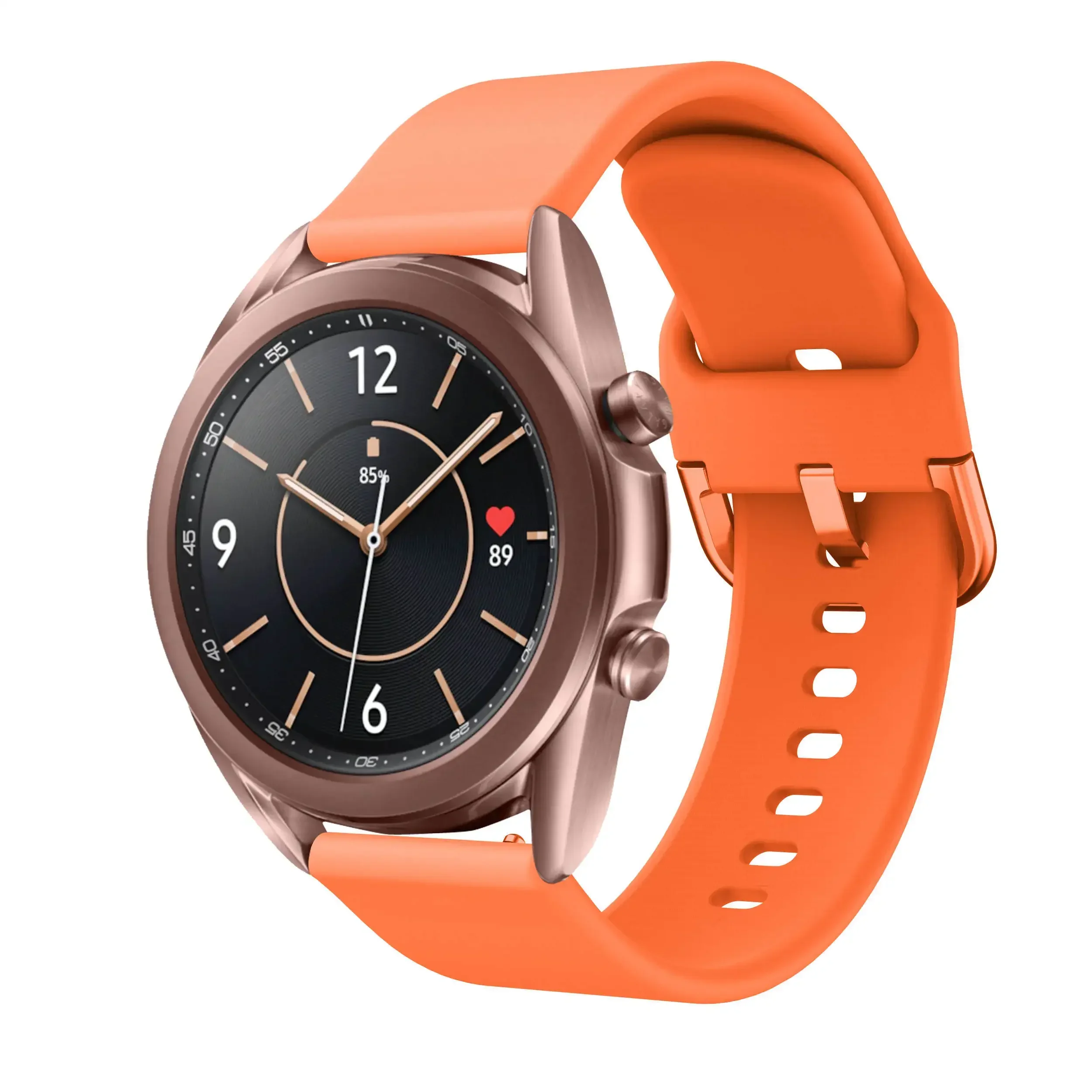 Watchband Silicone For Samsung Galaxy watch 3 45mm 41mm 42mm 46mm Strap Sport Smart Wristbands Bracelet 20mm 22mm Watchstrap