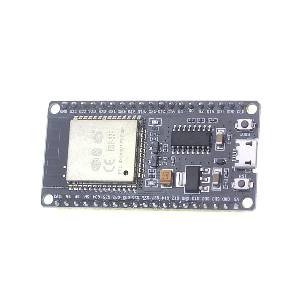 Макетная плата ESP32F, плата для разработки модуля CH340, с беспроводным драйвером, Wi-Fi, Bluetooth, с OLED ЖК-экраном 0,96 дюйма