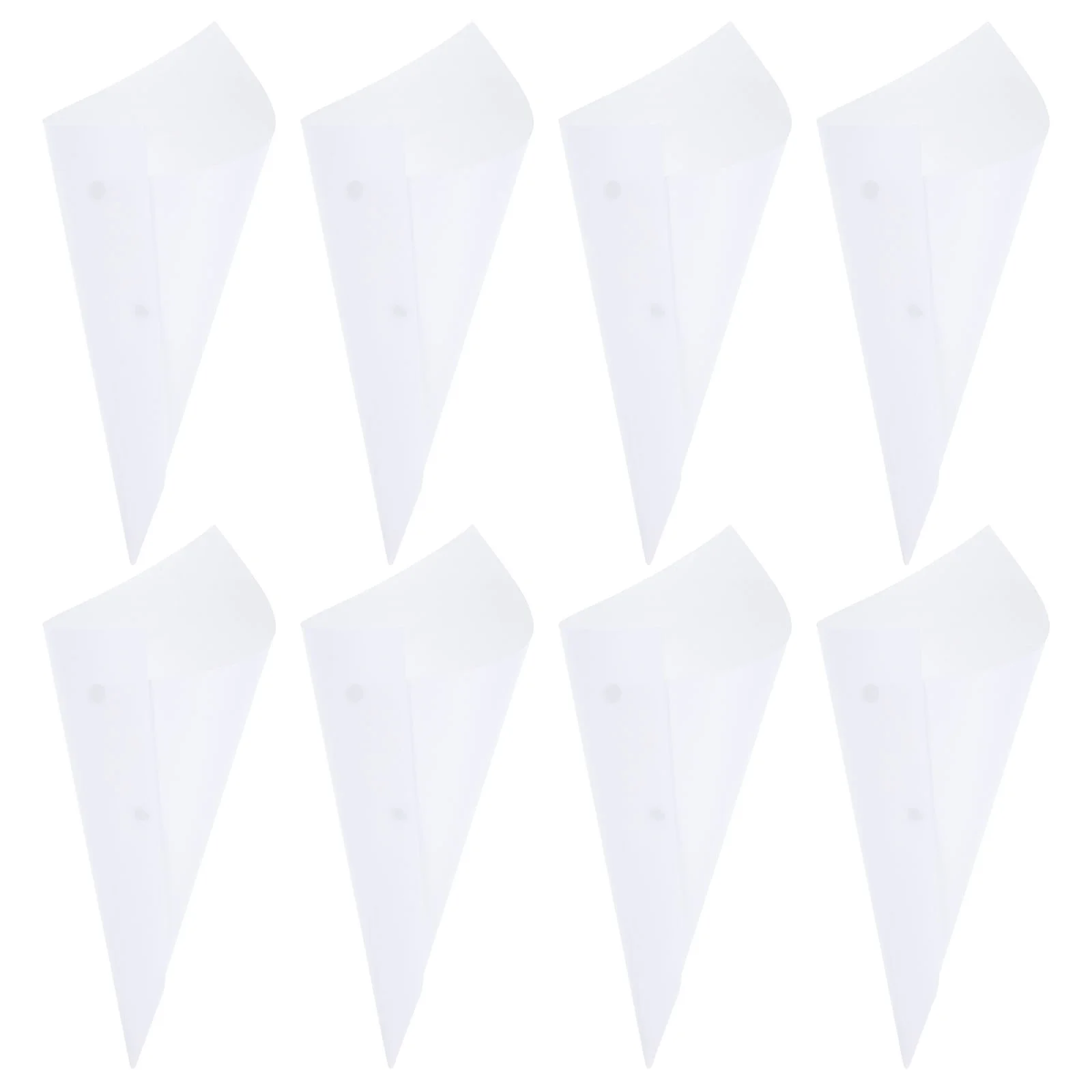 50 Pcs Paper Tube Wedding Decorations for Ceremony Confetti Cones Table Flower Rose Petal Holder