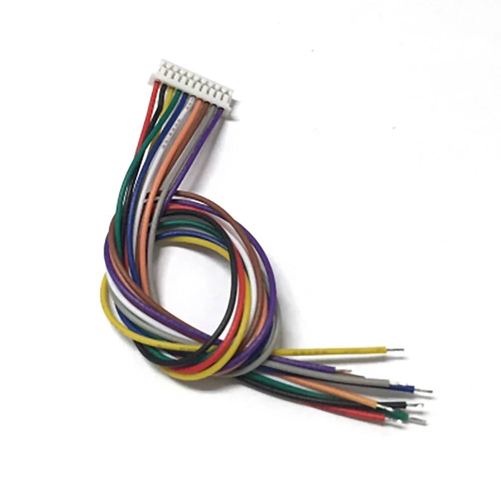 10pc SH1.0 1.25 ZH1.5 PH2.0 XH2.54 20cm 2P 3P 4P 5P12P Electronic Cable Assembly One Side Plug Wire Crimp Terminal Connector