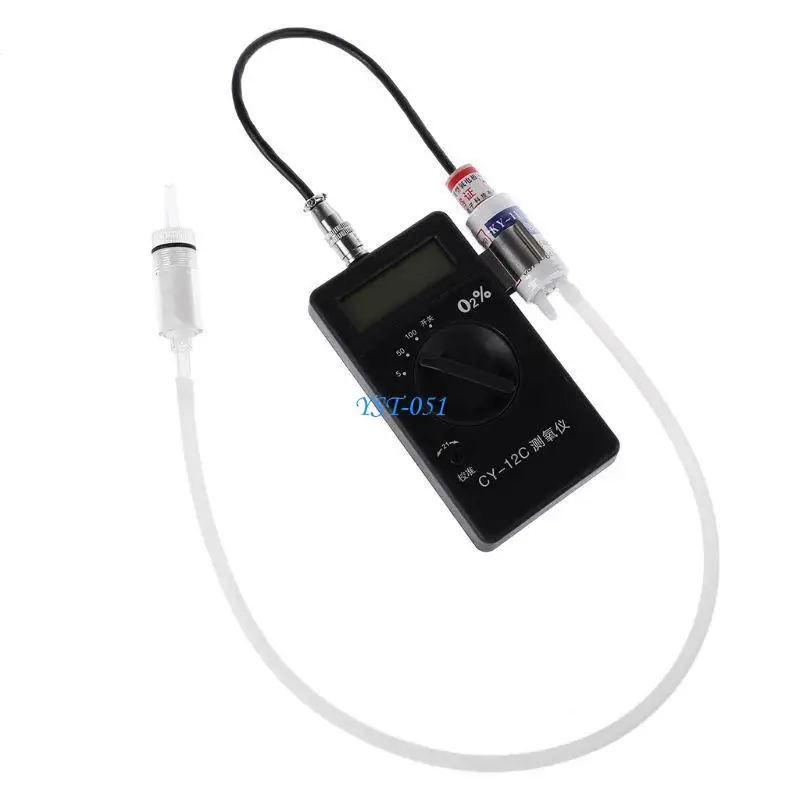 

E15A Professional Portable O2 Oxygen Concentration Content Tester Meter Digital Gas Monintor Meter CY-12C