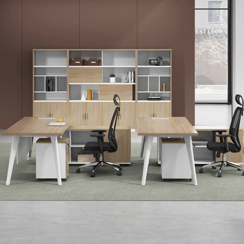 Mesa De trabajo moderna para Oficina, consola De lujo para reuniones, portátil, Escritorio, Muebles