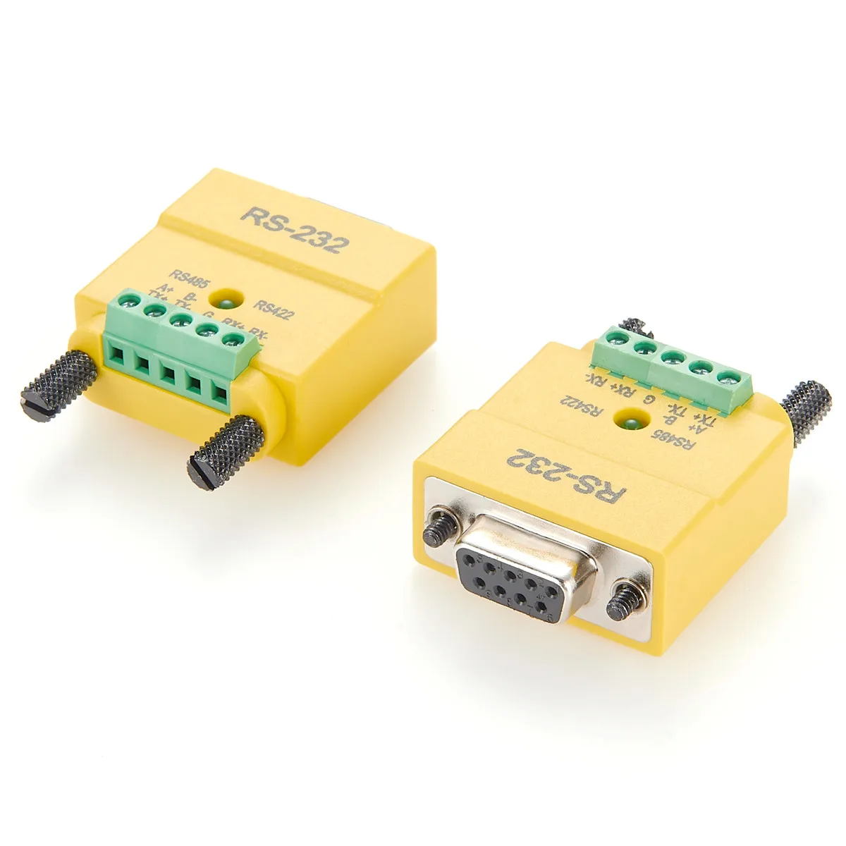 RS232 to RS485 RS422 Converter Serial Interface DB9 male RS232 convertor RS485 Serial Communication Data Converter Adapter