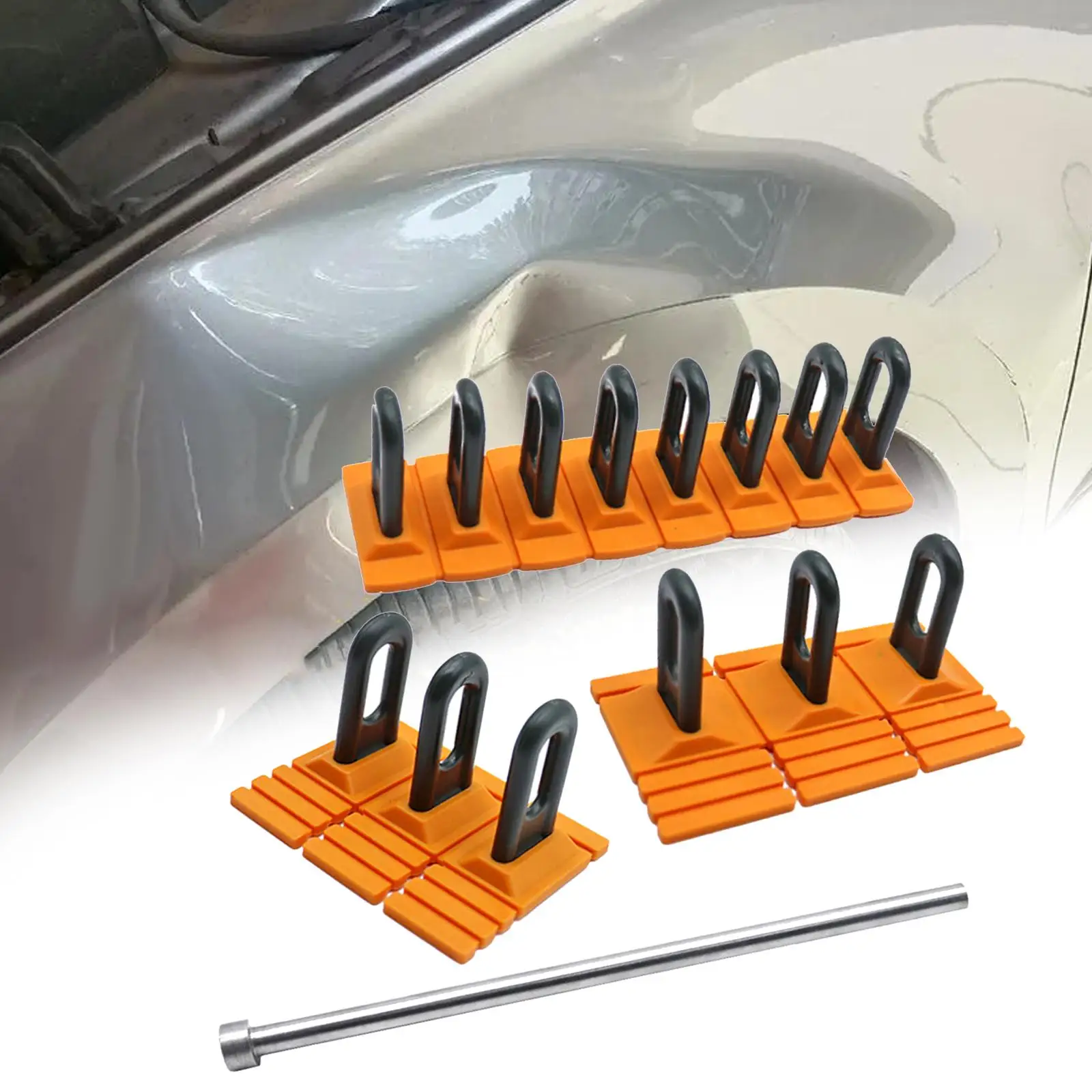 

Generic Car Repair Tools Accessory Heavy Duty Labor Saving Paintless Repair Pull Tabs Removal Puller Tabs for Car Body