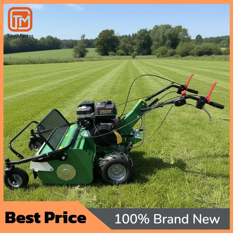 [Best Selling] Self-propelled Walk-behind Flail Mower 15 HP 252 CC  Grass Wheels Lawn Mower