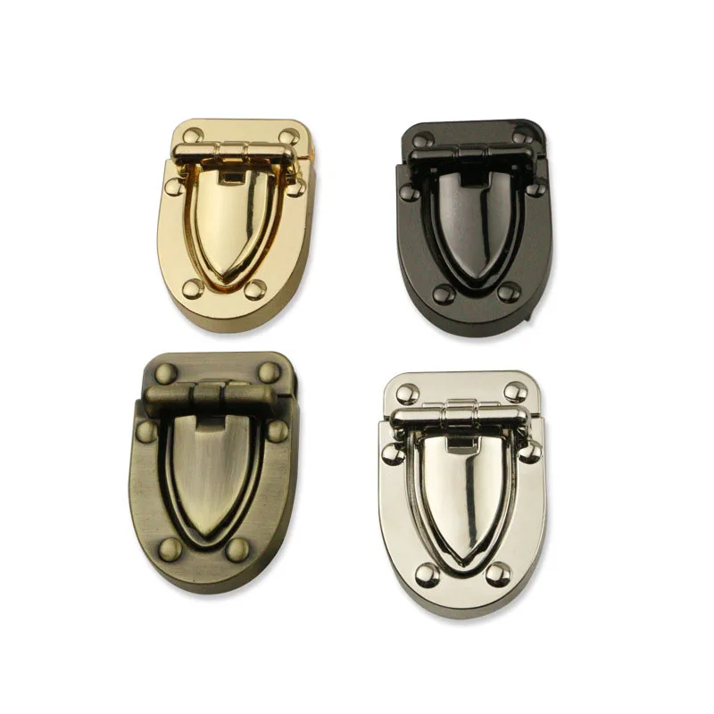 1pcs Metal Push Lock Fashion Durable Refined Closure Parts for DIY Handbag Shoulder Bag Purse Hardware Accessories CLOXY